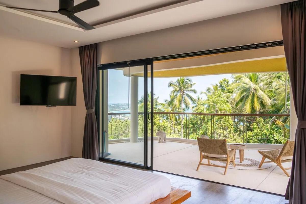 Villa Lola 2Br - Private Infinity Pool & Sea View Chaweng  Exterior photo